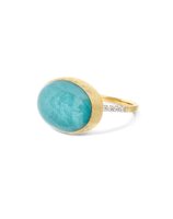 Anello Nanis Donna BOULES in Oro giallo Diamante 0.12 Ct AS9-609 - AS9-609